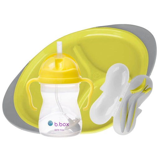 B.box Feeding set- Lemon Sherbet | Baby Box | NZ Baby Shop