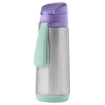 b.box Insulated Sport Spout bottle 500ml - Lilac Pop | Baby Box | NZ Baby Shop