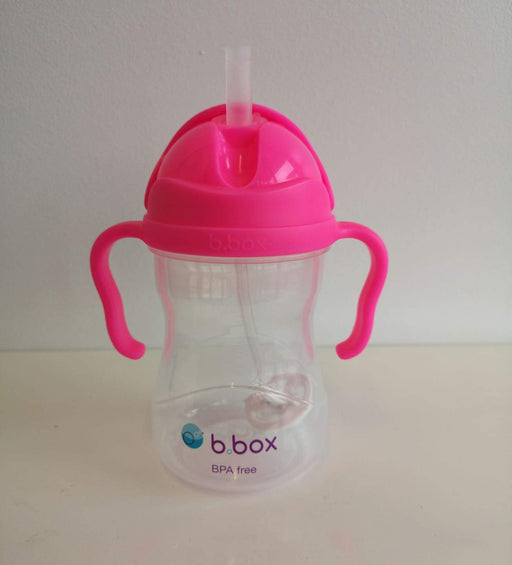 b.box - Sippy Cup - Neon Pink Pomegranate | Baby Box | NZ Baby Shop