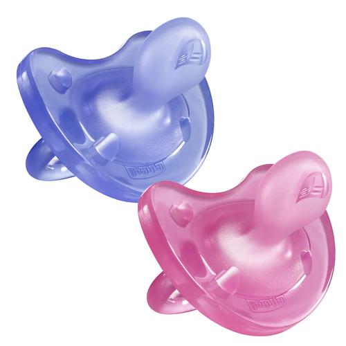 Chicco - Physio Soft Soother 12 mths - 2 pack | Baby Box | NZ Baby Shop