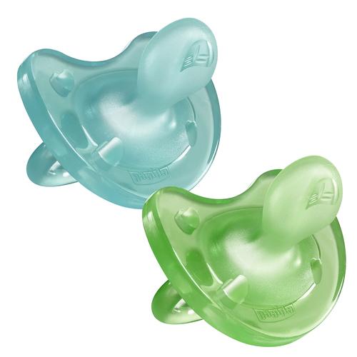 Chicco - Physio Soft Soother 12 mths - 2 pack | Baby Box | NZ Baby Shop