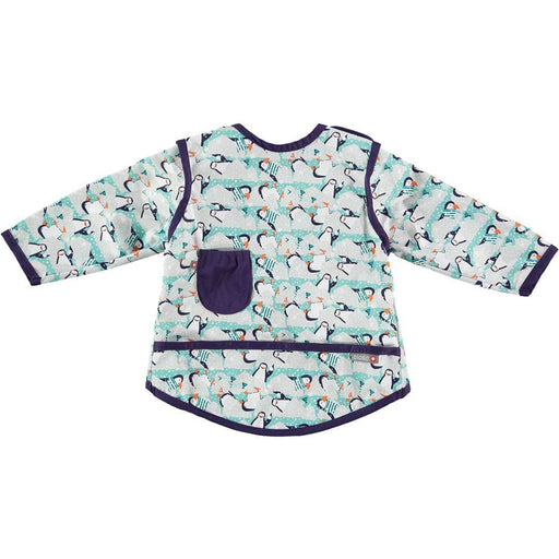 Close Pop-In Coverall Bib - Winter Penguin - 6 to 18 Months | Baby Box | NZ Baby Shop