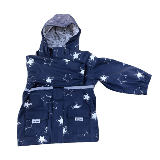 Silly Billyz Waterproof Jacket Star- Extra Large | Baby Box | NZ Baby Shop
