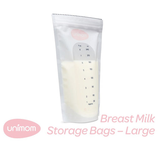 Unimom Breastmilk Storage Bags 240ml -100 bags | Baby Box | NZ Baby Shop