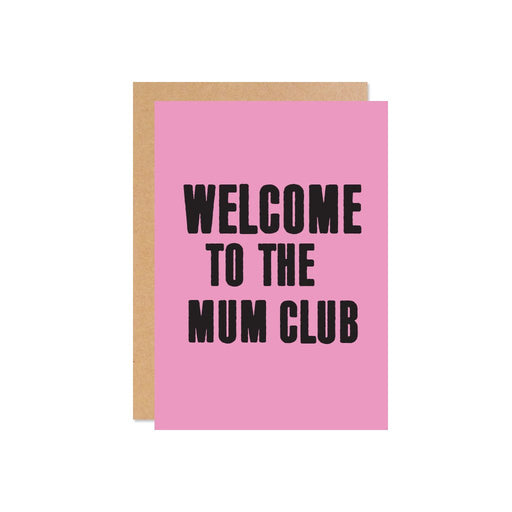 "Welcome to the Mum Club!" Gift Card | Baby Box | NZ Baby Shop