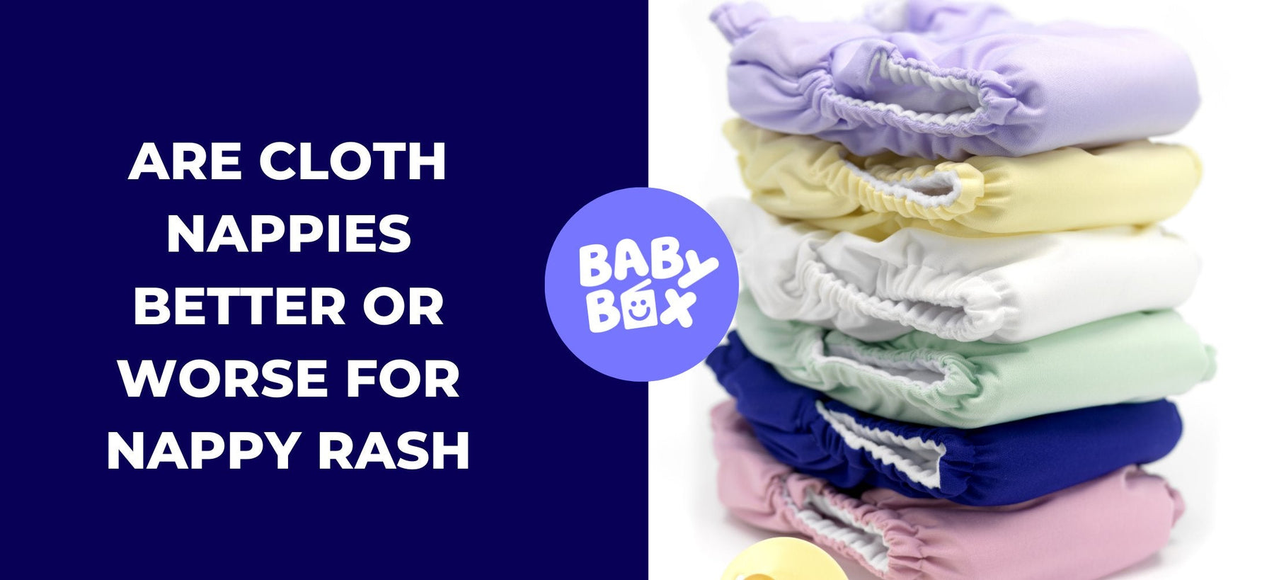 Are cloth nappies better for nappy rash?