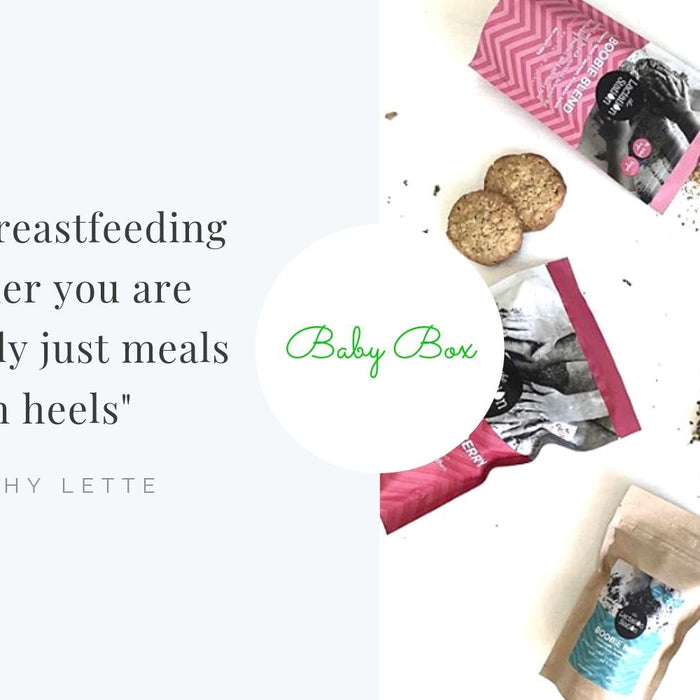 The Lactation Station Breastfeeding Cookies and Boobie Blend - A Preview!