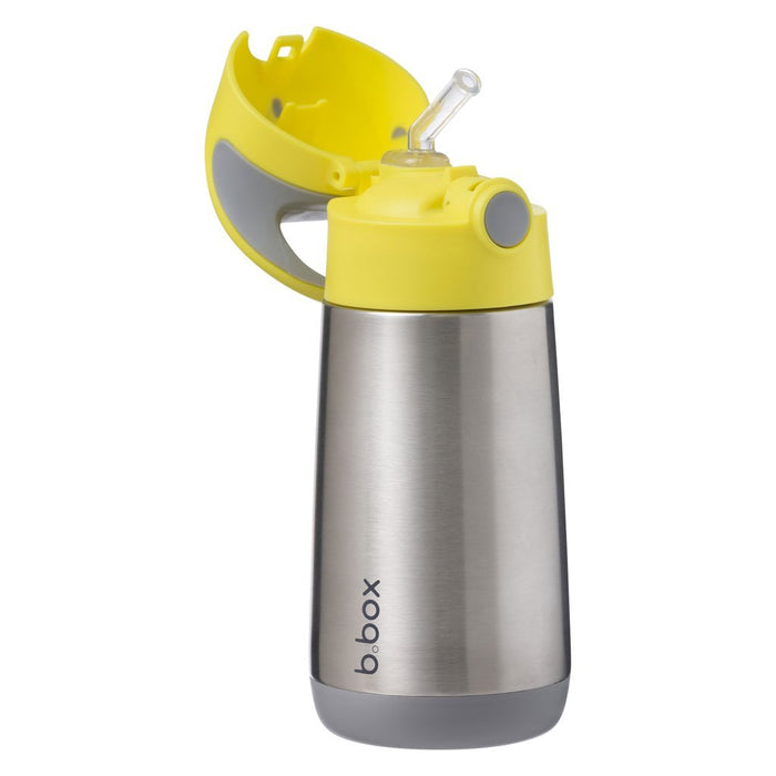 b.box Insulated Drink Bottle - Lemon Sherbet | Baby Box | NZ Baby Shop