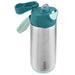 b.box Insulated Sport Spout bottle 500ml - Emerald Forest | Baby Box | NZ Baby Shop