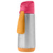 b.box Insulated Sport Spout bottle 500ml - Strawberry Shake | Baby Box | NZ Baby Shop