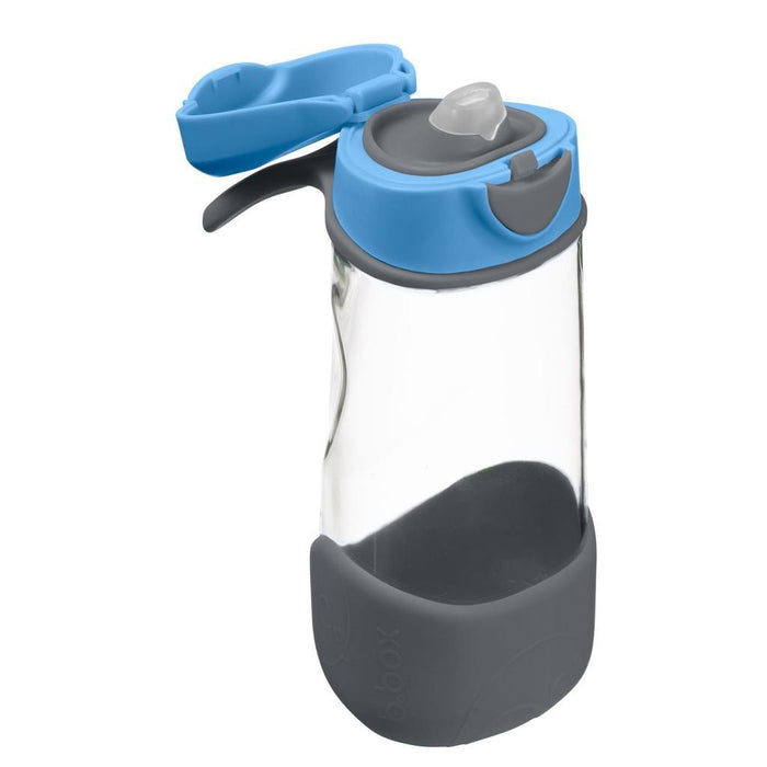 b.box Sport Spout Bottle - Blue Slate | Baby Box | NZ Baby Shop