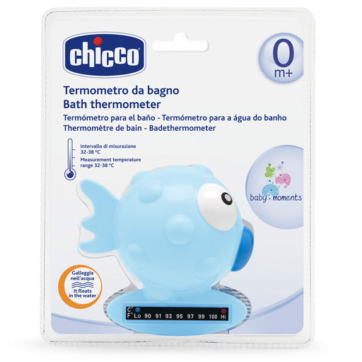 Chicco Fish Bath Thermometer- Blue | Baby Box | NZ Baby Shop