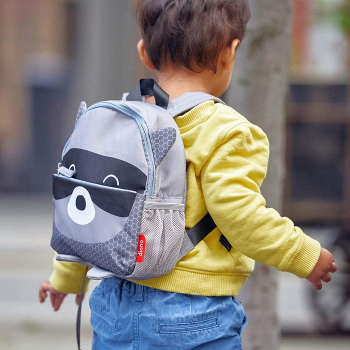 Diono - Sure Steps Safety Rein & Backpack (Racoon) | Baby Box | NZ Baby Shop