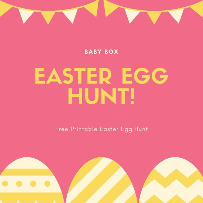 Free Printable Easter Egg Hunt | Baby Box | NZ Baby Shop