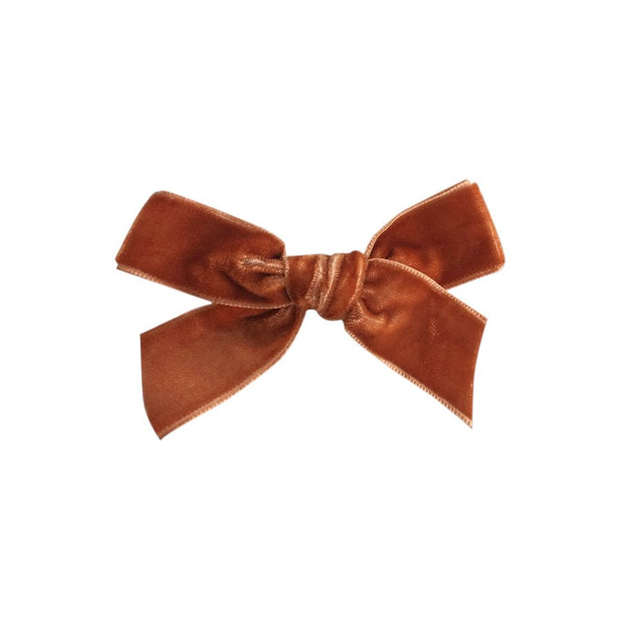 Isabella Bows - Petit French Velvet Bow Clips | Baby Box | NZ Baby Shop