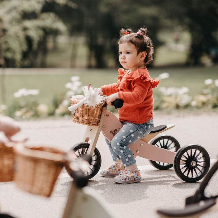 Kinderfeets Tiny Tot Bike - Coral | Baby Box | NZ Baby Shop