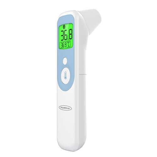 MedeScan 2 in 1 Touchless & Ear Thermometer | Baby Box | NZ Baby Shop