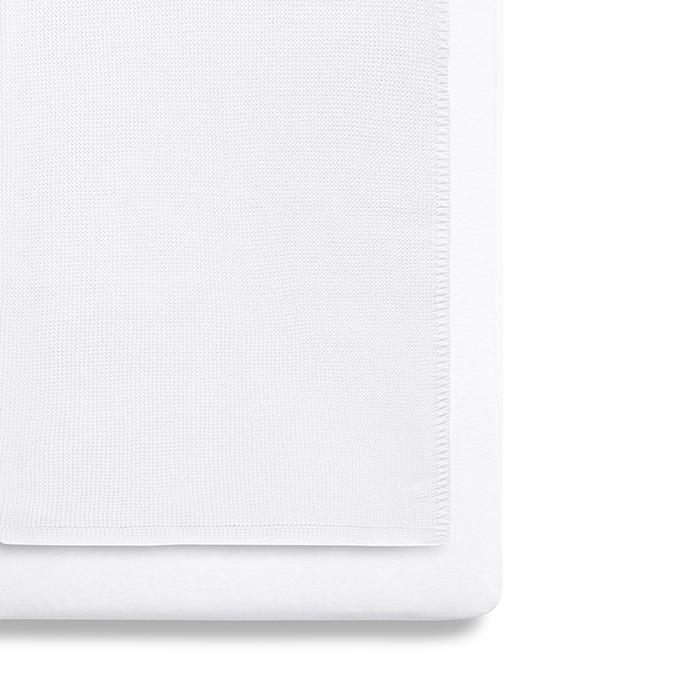 Snuzpod Crib Bedding Set - 3 Pack - White (Cellular Blanket) | Baby Box | NZ Baby Shop