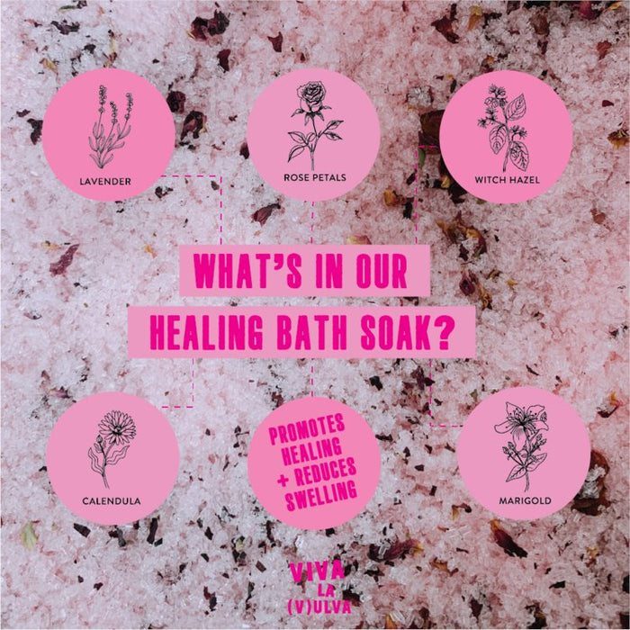 Viva La Vulva Healing Bath Soak | Baby Box | NZ Baby Shop